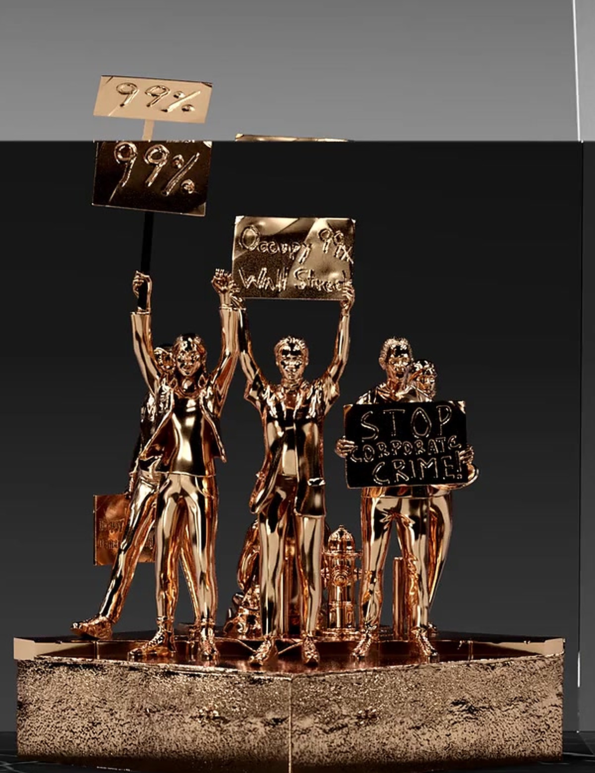 OWS 10th Anniversary Deal Toy, the six figures